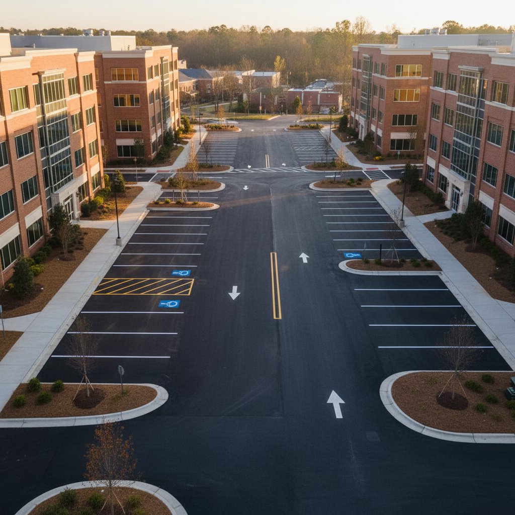 Parking Lot Striping in Columbia, SC - Image 2